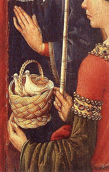 DARET, Jacques Altarpiece of the Virgin oil painting picture